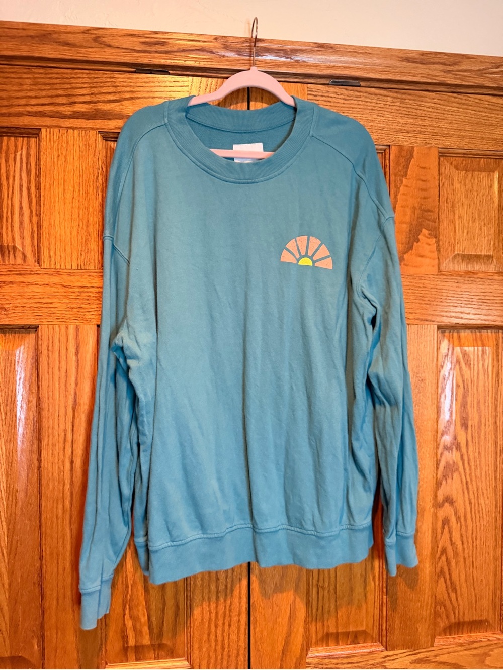 Goodfellow & Co Teal Crewneck Sweatshirt